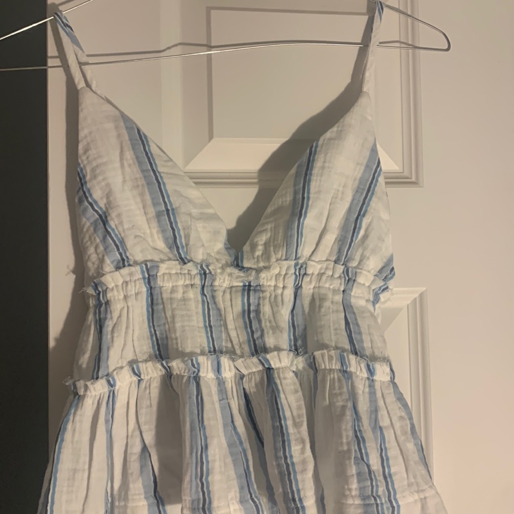 NWT Gauze Cropped Tank